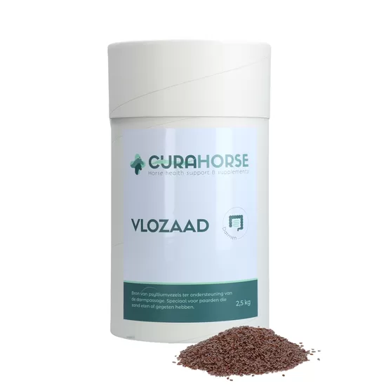 CuraHorse Plantago Seed 2,5 кг / 5,0 кг кормовой материал для лошадей